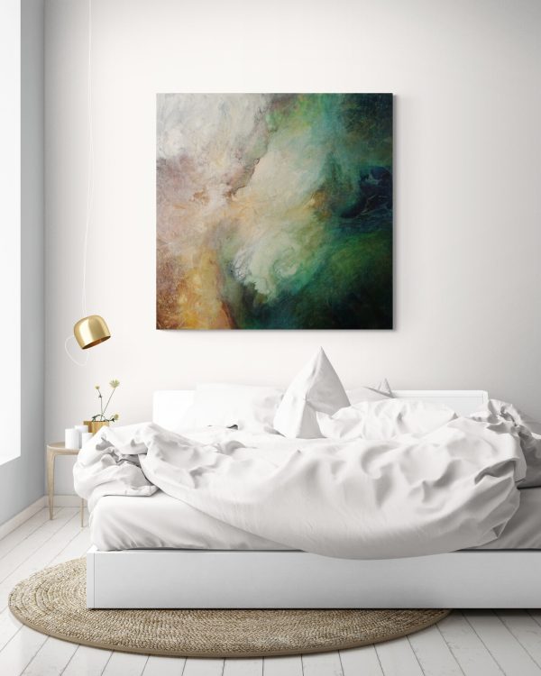 Canvy Byron Gold Modern Bedroom Flooded In Natural Light