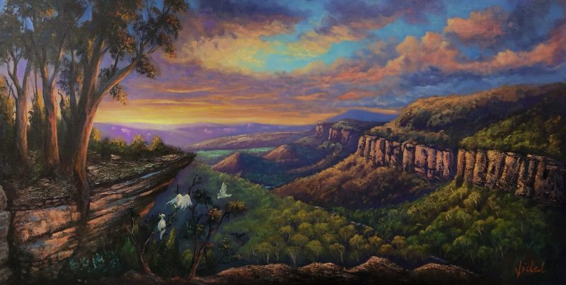 Sunset on Carnarvon Gorge