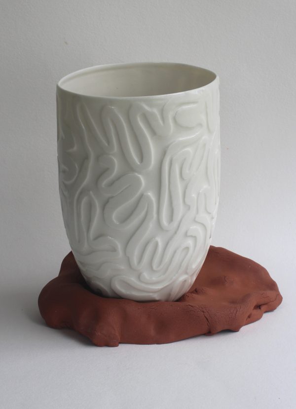 Contrast Vase 1 Carol Forster Art Lovers Australia