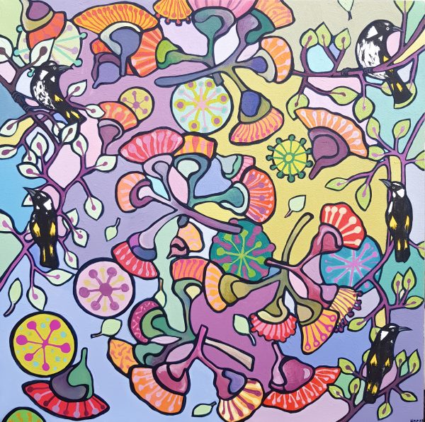 Falling Flowers By Nicola Cowie.