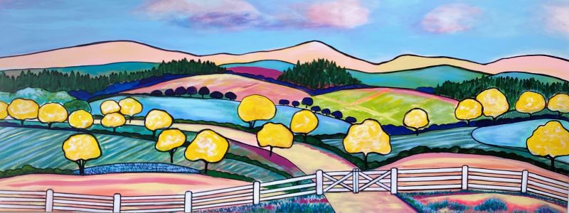 Wattle and White Fences