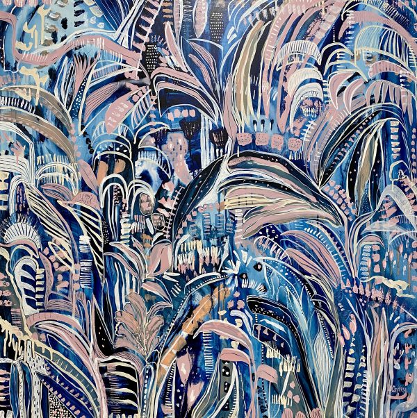 Carley Bourne Art Exotic Botanica Paintings for sale