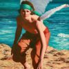 Icarus Escapes Oil On Linen H100cm X W 68cm 2016