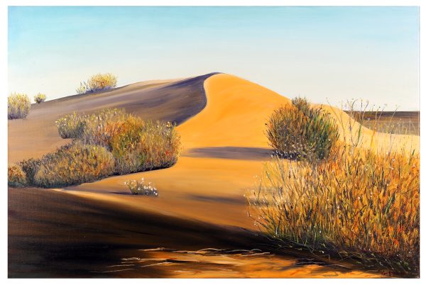 Lyn Graham Simpson Desert 1 Oil On Canvas 60 X 90