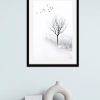 Secret Winter Framed Print Bernadette Meyers Art Lovers Australia