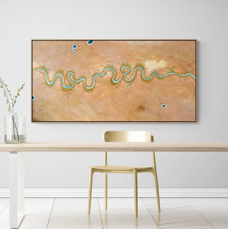 Meandering Through The Barren Land