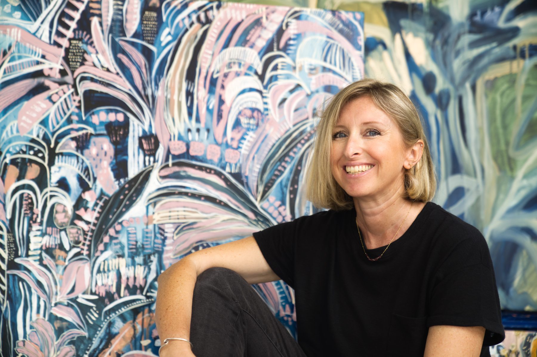 Carley Bourne Artist Large Abstract Paintings For Sale Art Lovers Australia