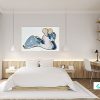 Contemporary Bedroom Feminine Art Couple Bodyline Xv Painting Australian Artist Sarah Jane