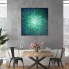 Leni Kae Malachite Mandala Starburst Interior Design1