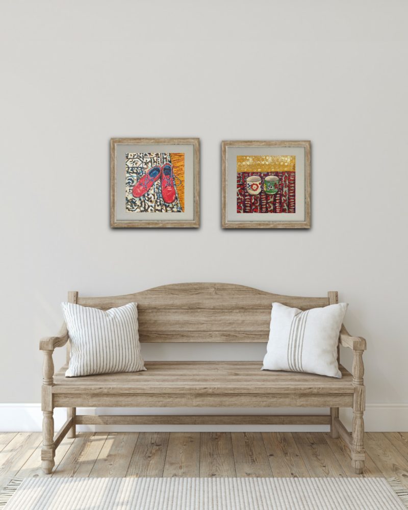 Red Boots and Japanese Teacups Ltd Ed Prints