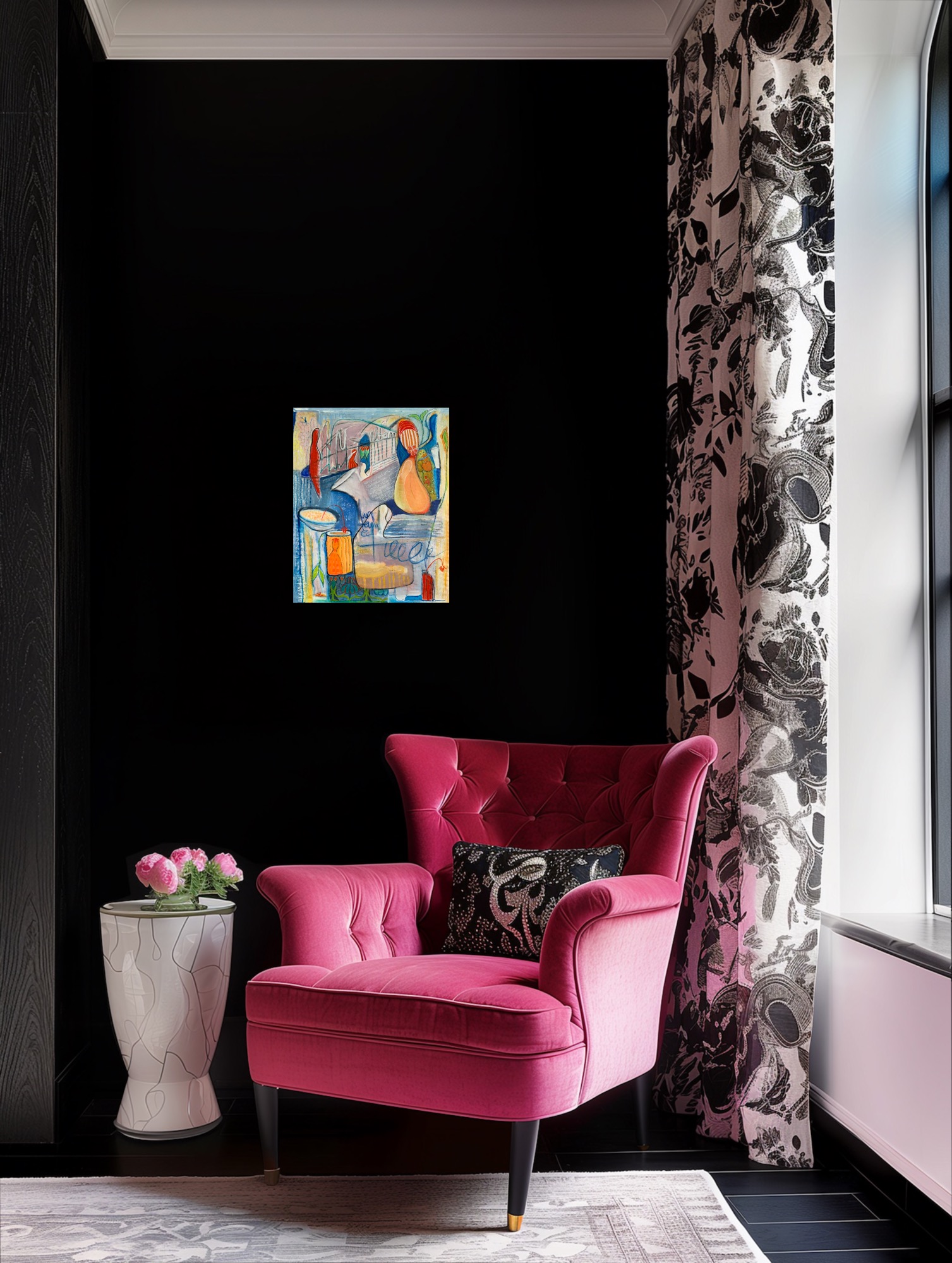 Untamed No2 Insitu Black Wall