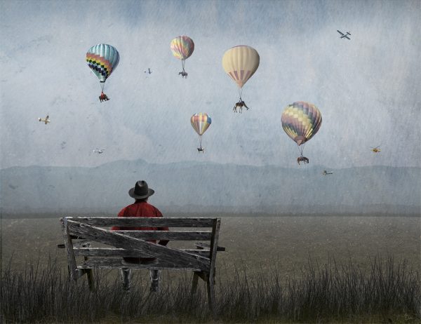 377 Here Goes Everything 110cm X 84cm. 26 Layers Copy