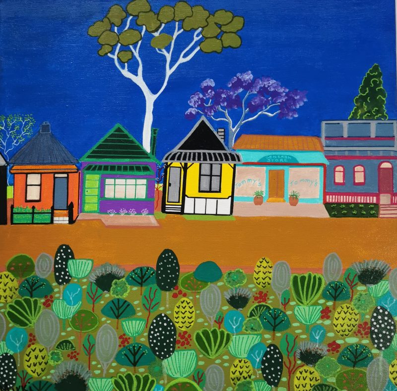 Beneath The Blue Suburban Skies