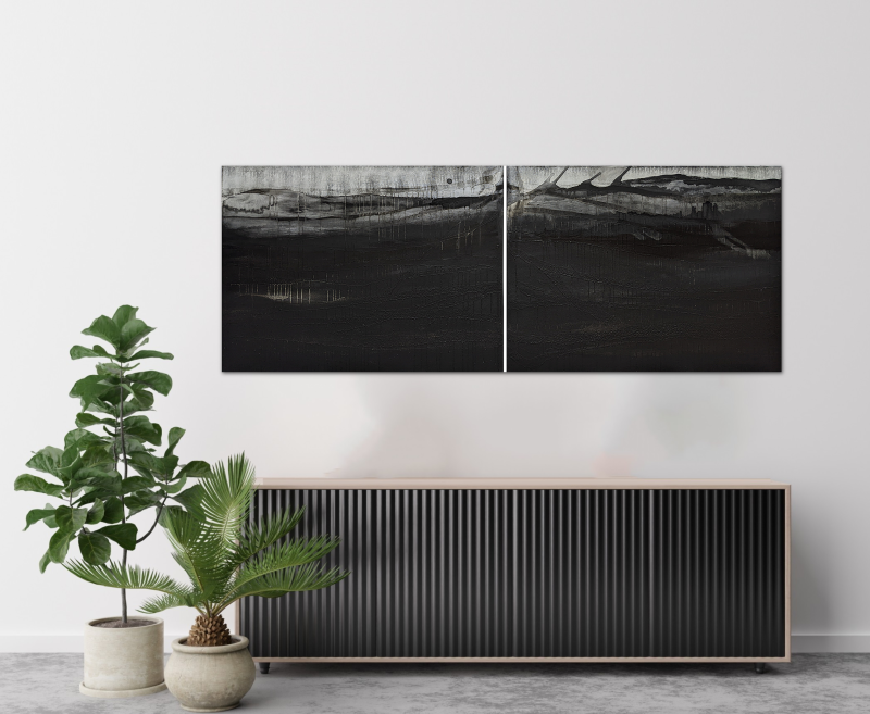 Landscape No 21 (Diptych)