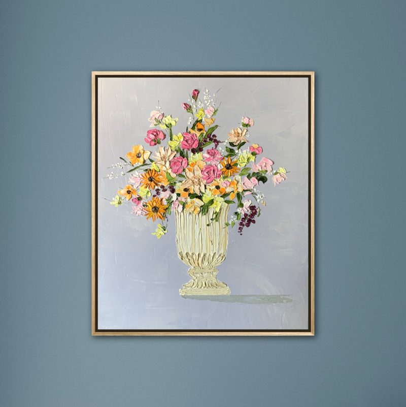 Flowers in French vase