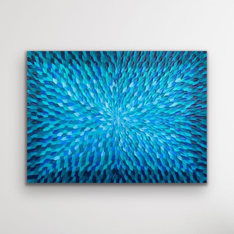 Colors of ocean abstract