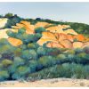 Lyn Graham Teewah Beach High Dune 1 Oil On Canvas 60 X 90