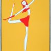 Redhead Ballerina 2022 Acrylic On Canvas 61cm X 91.5cm X 3.8cm