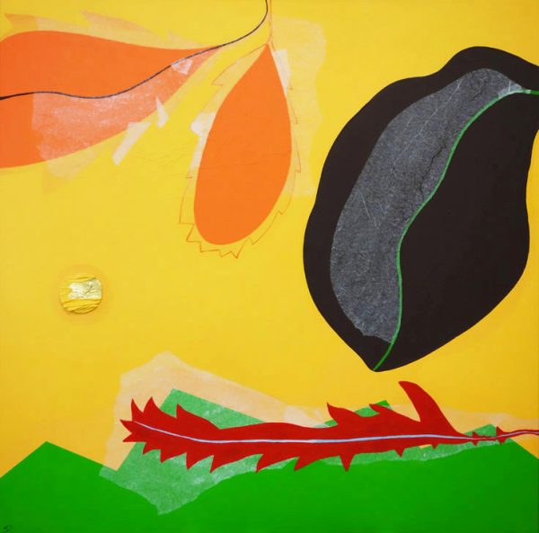 Stephen Baxter Australian Landscape (banksia) Mixed Media On Canvas