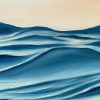 Alanah Jarvis Ocean Painting Close Up Waves