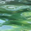 Close Up Reflections On Water Alanah Jarvis Blue And Green