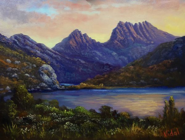 2022p521 Sunset At Cradle Mountain Tasmaniav2