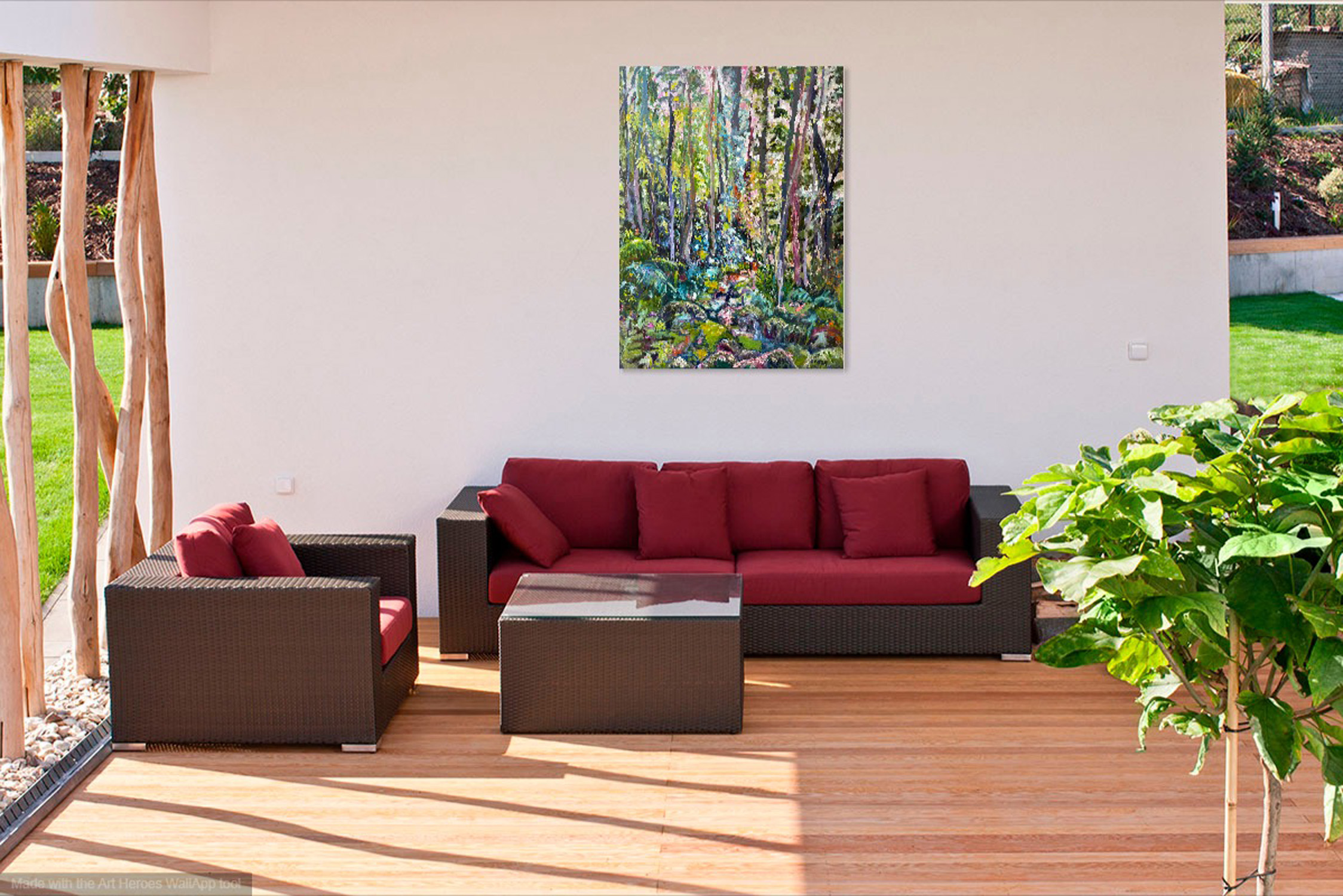 River Bed Dorrigo Room View