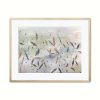 Lyn Graham Wetlands Heron 1 Watercolour On Cotton Rag Paper 76.5 X 55.5 In Situ Frame