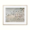 Lyn Graham Wetlands Heron 2 Watercolour On Cotton Paper 76.5 X 55.5 In Situ Frame