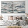 Reflections On Water 3 Bedroom Textured Interior Nature Painting