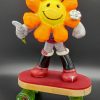 Stephen Baxter Flower Power Smiley Face Sculpture 1 Small W30 X H45 X D24cm
