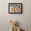 Teddy Bear On Wooden Shelf (8)
