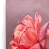 Vickie Liu 8 Roses Still Life 60x60 Painting Detail 2