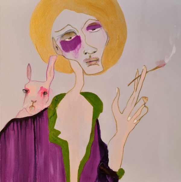 Pope Joan And The Killer Bunny .jpeg