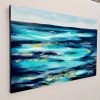 Rock Pools Abstract Painting Songbird Designz Deborah Lang Beachscene Canvas Wall Art Contemporary Coastal Style 2