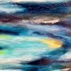Rock Pools Abstract Painting Songbird Designz Deborah Lang Beachscene Canvas Wall Art Contemporary Coastal Style 3