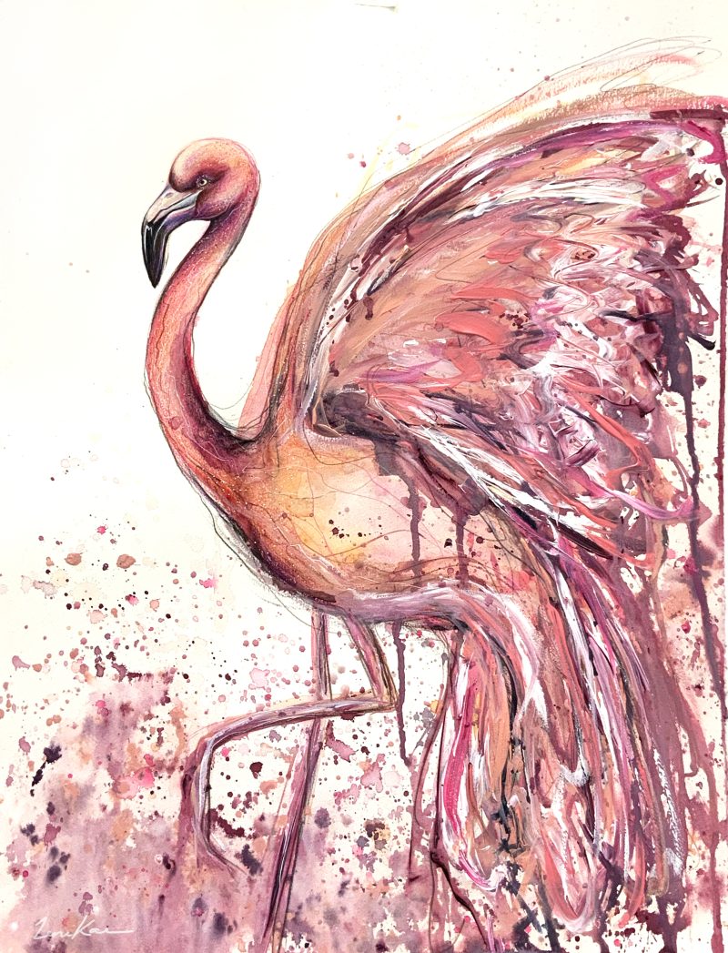 Dance of the Pink Flamingo, Animal Spirit