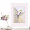 Sydney Artist Leni Kae Spirit Of The Sulphur Crested Cockatoo Framed Example Bird Artist