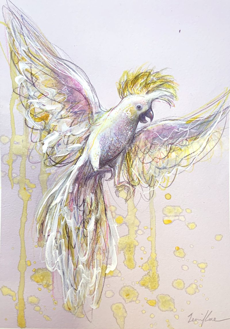 Spirit of the Sulphur Crested Cockatoo