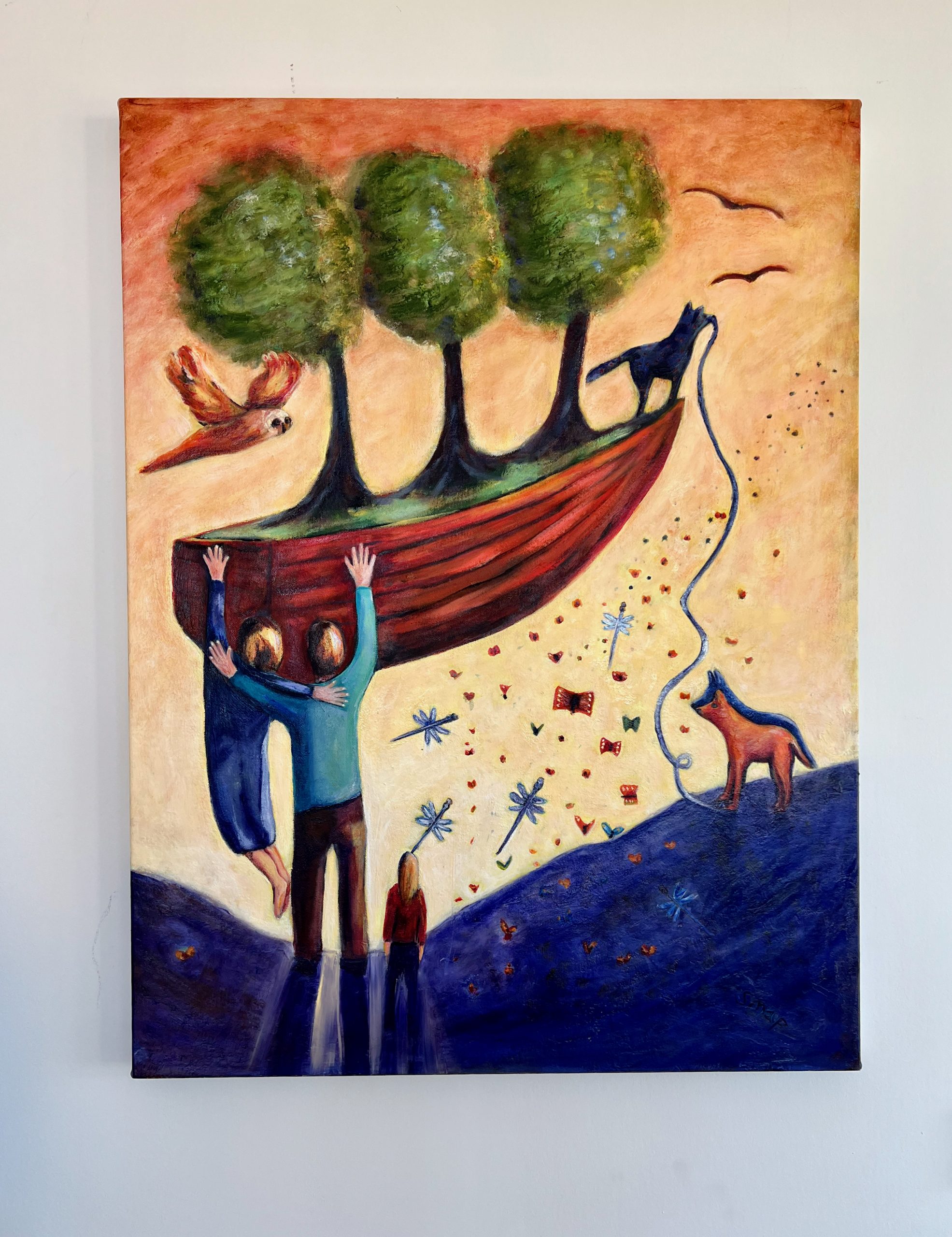 Taking Flight Zoomed