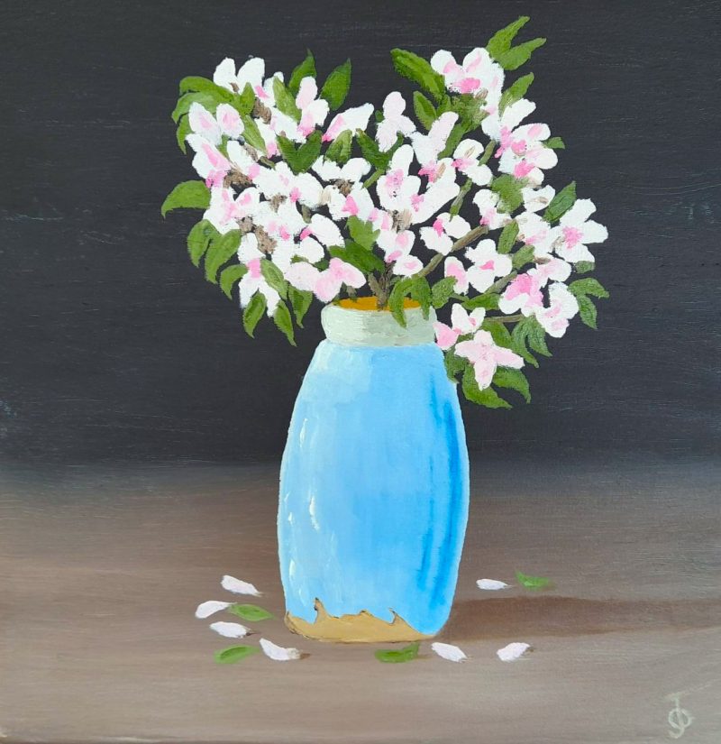 Rustic Vase in Bloom