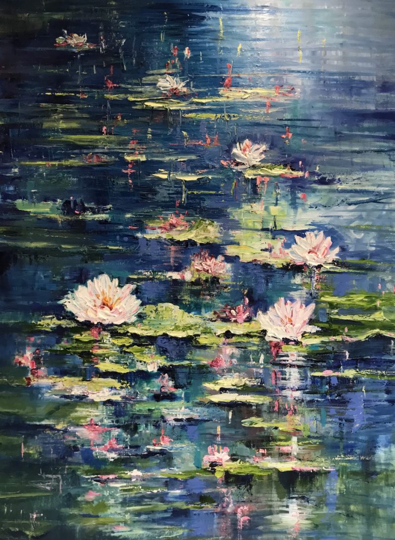 Impressionism – Touch of Monet  Texture/Framed