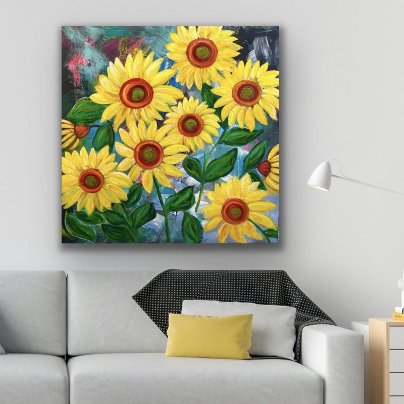Sunshine and Sunflowers