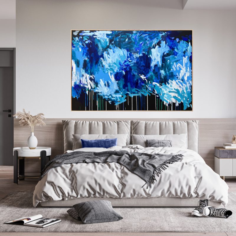 Abstract – Dreaming in Shades of Blue