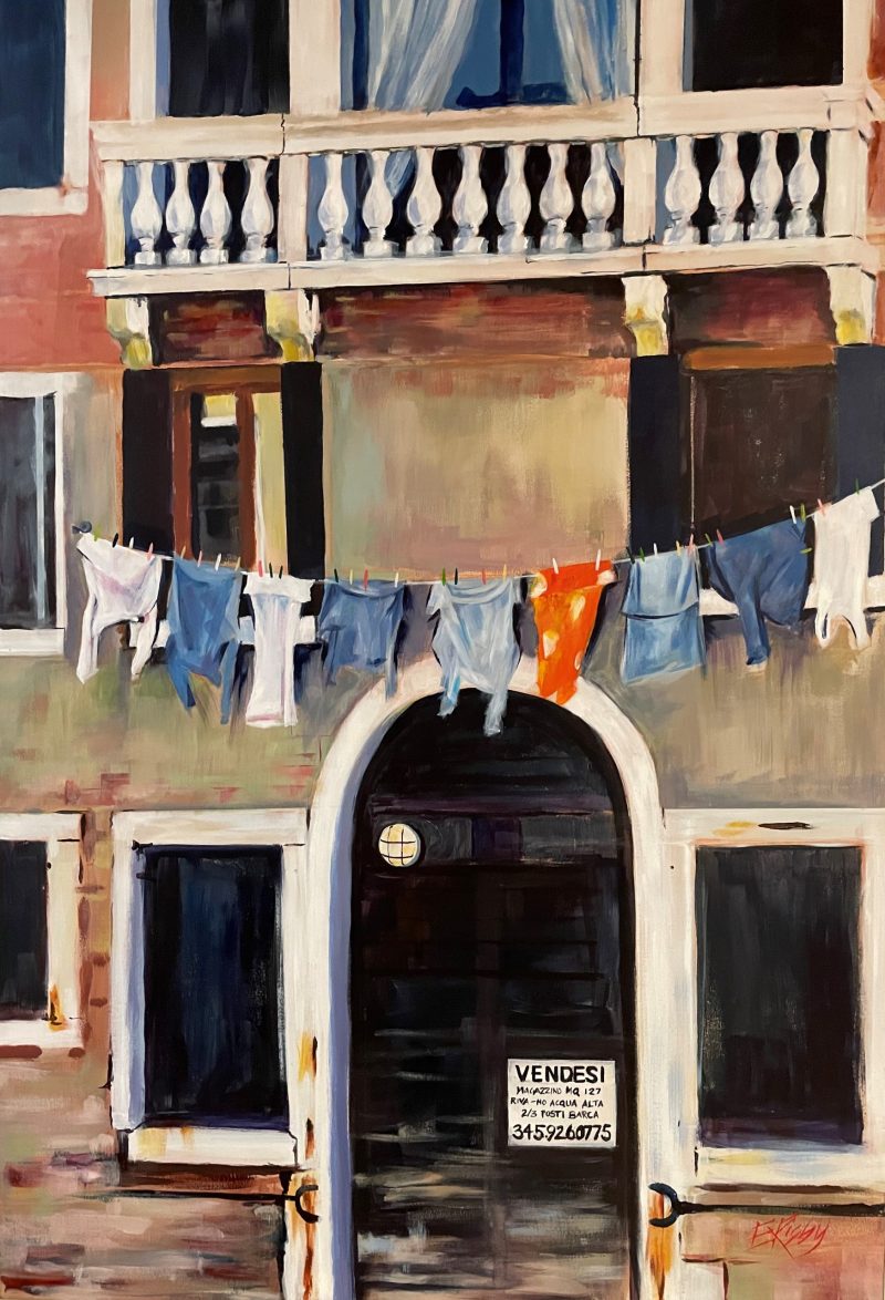 Washing Day in Venice