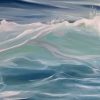Close Up Curling Wave Alanah Jarvis Ocean Painting
