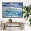 Ocean Painting Alanah Jarvis Wave Surf Art Beach Insitu