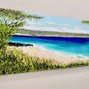 Through The Trees Little Cove Beach Noosa Songbird Designz Deborah Lang Beach Bay Beachscene Canvas Wall Art Contemporary Coastal Style 3