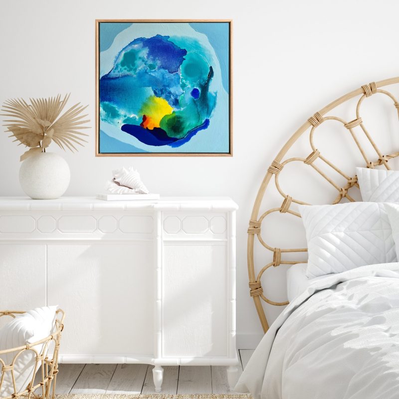 A Place to Remember – Blue Ocean Abstract