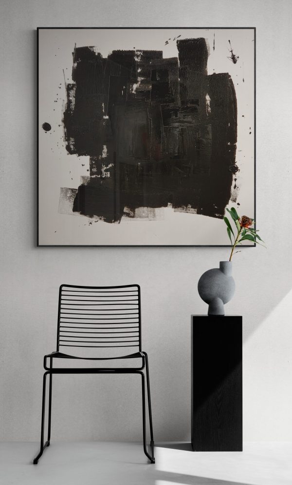 Alina Zorkina Black And White Abstract